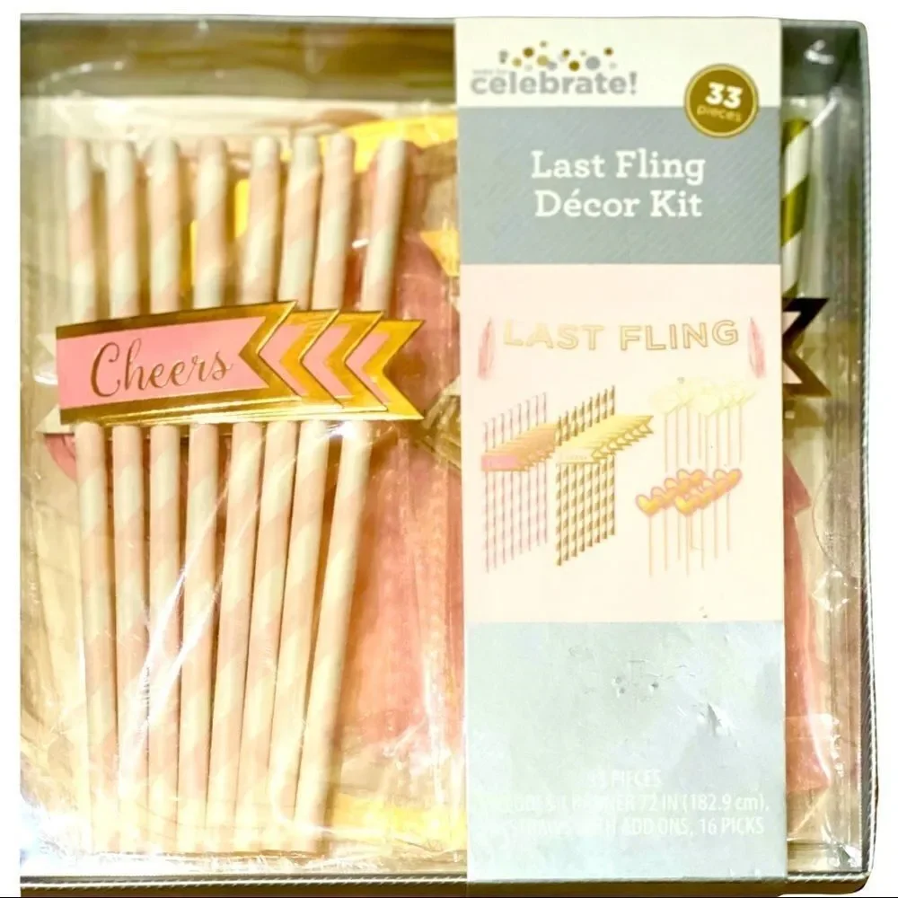 Last Fling Bachelorette Party Décor Kit
